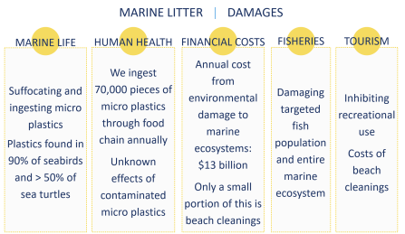 Damaging effects of marine litter Damaging effects of marine litter