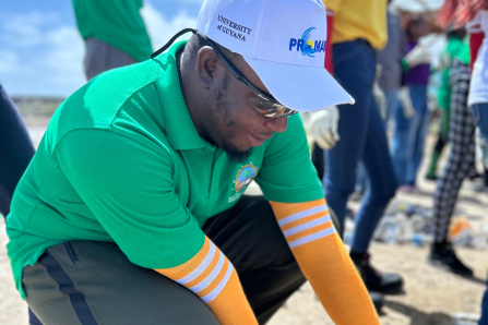 Beach Clean Up & Sampling Activity- Guyana