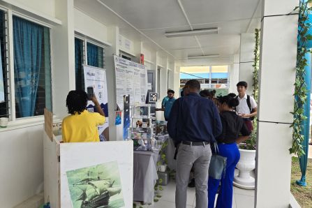 PROMAR Stand at the University of Guyana Career Day
