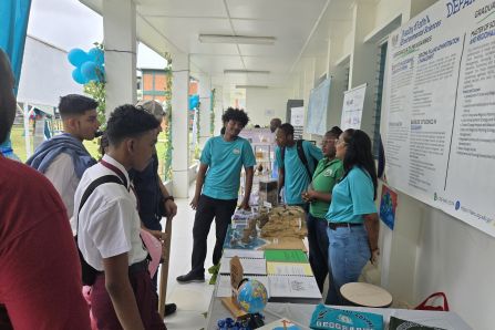 PROMAR Stand at the University of Guyana Career Day
