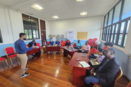 Discussion on Setting Up a Circular Economy Lab- Guyana
