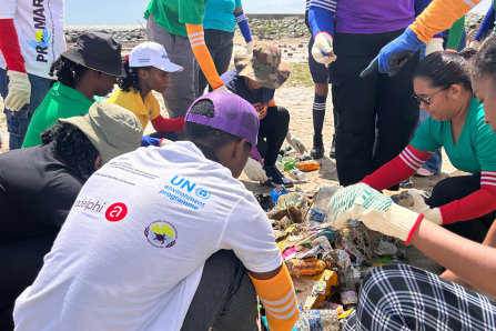 Beach Clean Up & Sampling Activity- Guyana