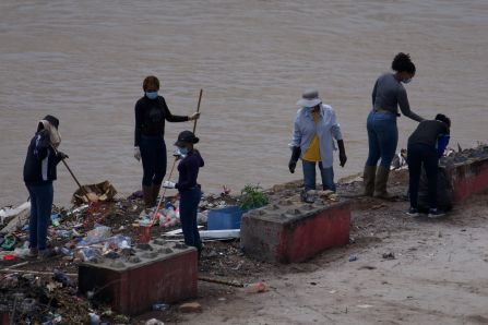 Baseline Clean-up Demonstration site 1- Suriname