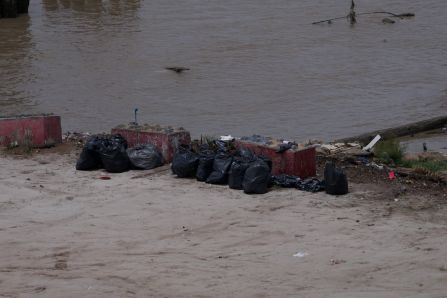 Baseline Clean-up Demonstration site 1- Suriname