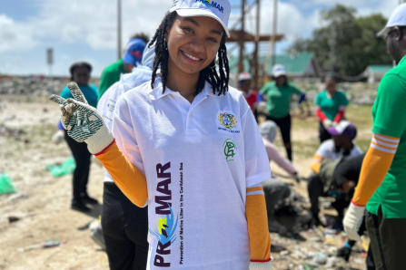Beach Clean Up & Sampling Activity- Guyana 